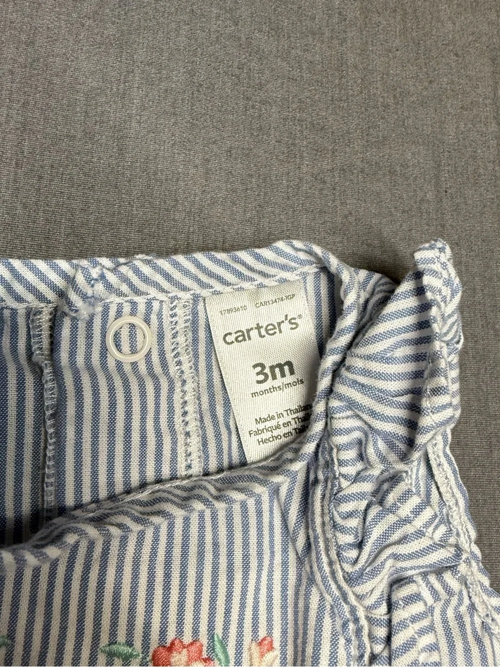 Carters lightweight striped